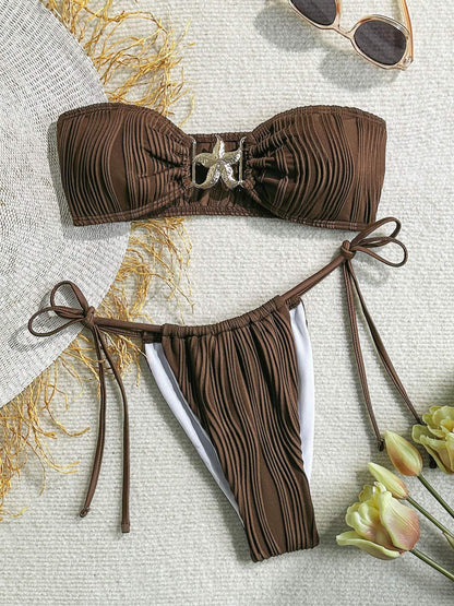 Golden Star Bikini Set