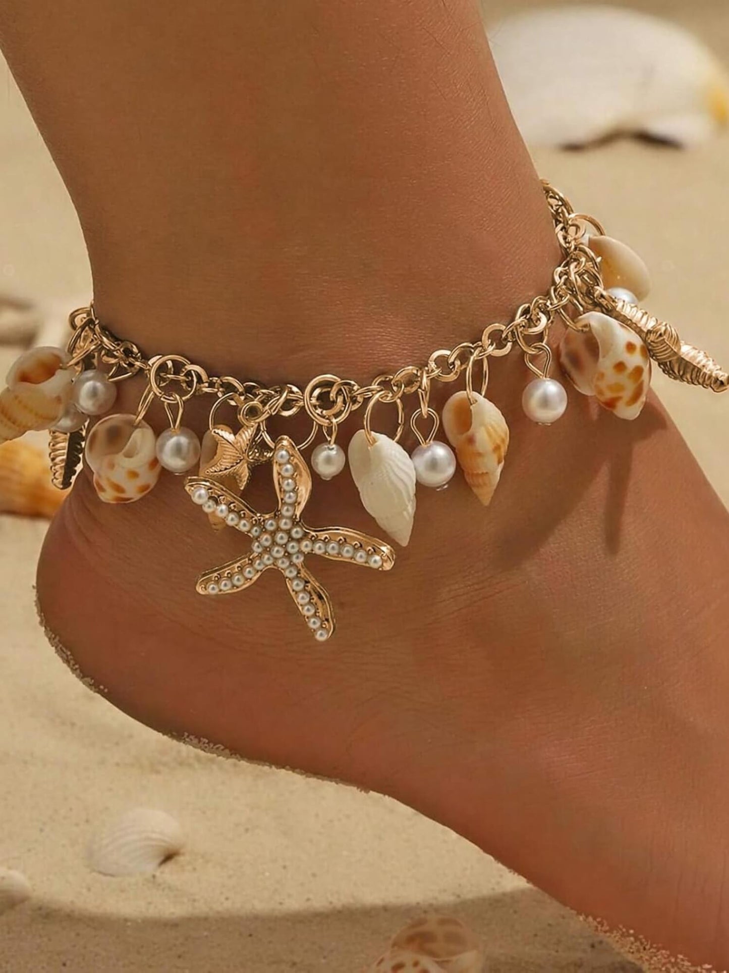 Star Glow Ankle Bracelent